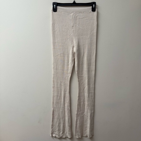 Free People Ribbed Stretch Pants - Picture 4 of 8